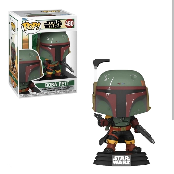 NEW Funko Pop Star Wars The Book Of Boba Fett Vinyl Bobblehead #480 - Picture 1 of 6